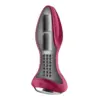 Satisfyer Plugue Rotador Silicone Recarregável Vermelho