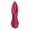 Satisfyer Plugue Rotador Silicone Recarregável Vermelho