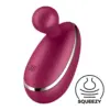 Satisfyer Ponto Em 1 Berry Vibrador Teste Poderoso Silicone