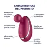 Satisfyer Ponto Em 1 Berry Vibrador Teste Poderoso Silicone