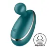 Satisfyer Ponto Em 1 Vibração Poderosa Silicone Verde