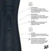 Satisfyer Pro 2 Gen 3 Estimulador Recarregável Clítoris Silicone Preto