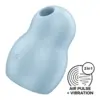 Satisfyer Pro To Go 1 Estimulador de Pulso de Ar Duplo e Vibrador Azul