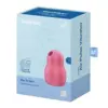 Satisfyer Pro To Go 1 Estimulador de Pulso de Ar Duplo e Vibrador Vermelho
