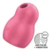 Satisfyer Pro To Go 1 Estimulador de Pulso de Ar Duplo e Vibrador Vermelho