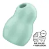 Satisfyer Pro To Go Estimulador de Pulso de Ar Duplo e Vibrador Verde