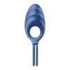 Satisfyer Swordsman Anel Vibrador Ajustável Silicone Azul
