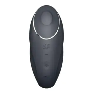 Satisfyer Tap Climax 1 Vibrador lay-on alto grau silicone vermelho preto