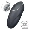 Satisfyer Tap Climax 1 Vibrador lay-on alto grau silicone vermelho preto