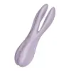Satisfyer Threesome 2 Vibrador Recarregável Impermeável Silicone Violeta