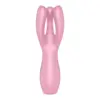 Satisfyer Threesome 3 Layon Vibrador 12 Vibrações Silicone Rosa