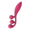 Satisfyer Tri Ball 1 Vibrador Multi Silicone Vermelho