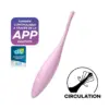 Satisfyer Twirling Joy Vibrador Recarregável Rosa