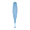 Satisfyer Twirling Pro Estimulador Vibrador Silicone Azul