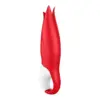 Satisfyer Vibes Power Flower Vibrador 12 Programas Silicone Preto