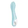 Satisfyer Vibrador de Bomba de Ar 5+ Inflável Azul