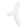 Satisfyer Vibrador de Dedo Amante Bold 12 Programas Silicone Branco