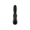 Satisfyer Vibrador Duplo Flex 3 motores silicone macio preto