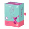 Satisfyer Viva La Vulva 3 Lay-on de silicone violeta