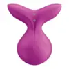 Satisfyer Viva La Vulva 3 Lay-on de silicone violeta
