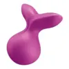 Satisfyer Viva La Vulva 3 Lay-on de silicone violeta