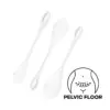 Satisfyer Yoni Power 1 Kit de Entrenamiento 3cm Silicone Blanco