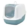 Savic Caixa de Areia Jumbo Azul com Porta Giratória