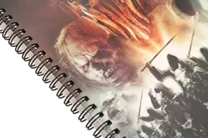 SD Toys Caderno com efeito 3D Lord of the Rings A5 pautado