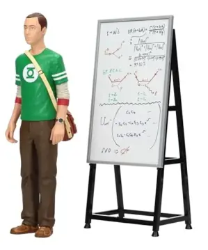 SD Toys Figuras de Coleção Sheldon The Big Bang Theory 18cm