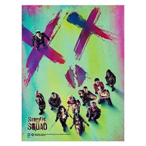 SD Toys Poster de Vidro Suicida Squad XX 30×40 cm