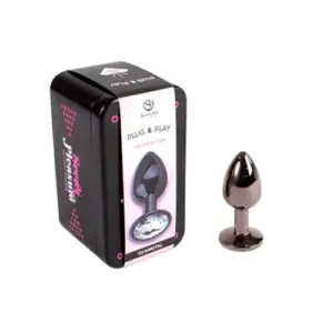 Secret Play Plug Anal Gunmetálico S