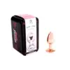 Secret Play Plug Anal Metal Rose Gold S