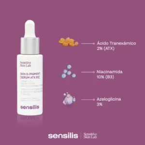 Sensilis Skin D-Pigment ATX B3 Sérum Despigmentante Ácido Tranexâmico 30ml