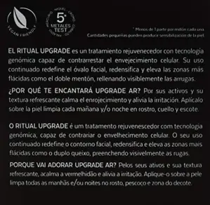Sensilis Upgrade AR Creme Sorbet Reafirmante e Calmante 50ml