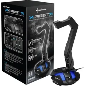 Sharkoon X-Rest 7.1 auscultador com microfone preto 380g