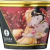 Shunga Vela de Massagem Romance Champanhe e Morango 170ml