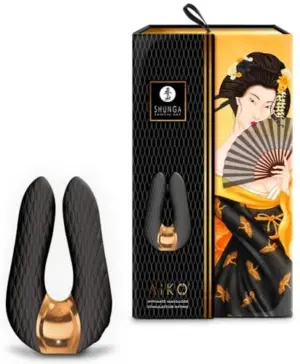 Shunga Vibrador Íntimo Aiko Preto