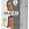 Silexd Dildo Dual Density Caramel 6″