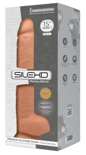 Silexd Modelo 15 Pésnis Realístico Flesh 38cm