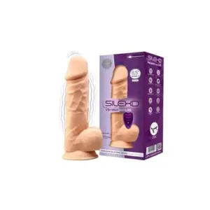Silexd Modelo 1 Vibrador de Pênis Realístico Silicone Preto