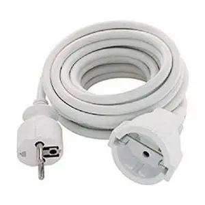 Silver Electronics S0424902 3M Cabo Alongador Schuko Branco