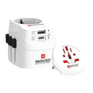Skross 1302472 Kit de Adaptadores de Viagem 1750W