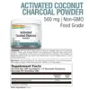 Solaray Carvão de Coco Ativado 75g