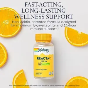 Solaray Reacta C 500mg Cápsulas
