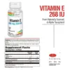Solaray Vitamina E 400ui Cápsulas Saúde