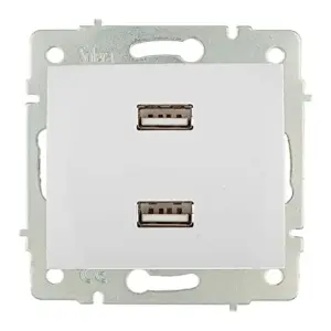 Solera Carregador USB Duplo 5V 4200MA Branco