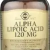 Solgar Alpha Lipoic Acid 120mg 60 Cápsulas