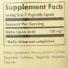 Solgar Alpha Lipoic Acid 120mg 60 Cápsulas