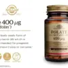 Solgar Folato 400mcg Comprimidos Vitaminas e Minerais