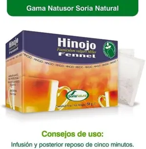Soria Natural Infusão de Funcho 20 Saquetas